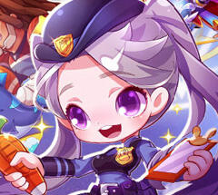 天天酷跑女警小兔