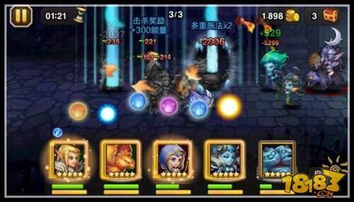 召唤师登陆《刀塔传奇》 冰火雷电听我召唤