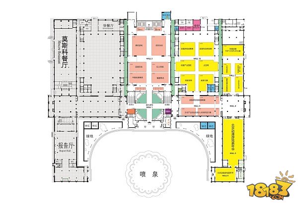 2014网博会展馆地图曝光 带你轻松逛网博