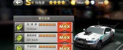 天天飞车独角兽好么 独角兽满级属性怎么样