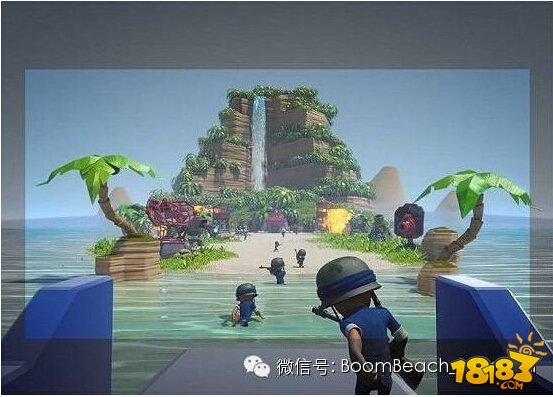 海岛奇兵游戏载入主画面官方原设计稿