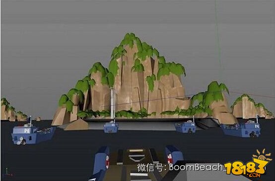海岛奇兵游戏载入主画面官方原设计稿