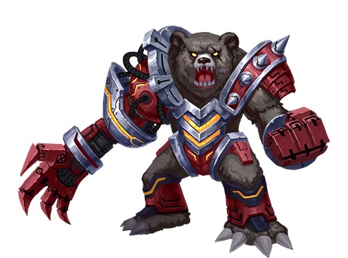 末日格斗机械战熊介绍高科技武装下的猛兽