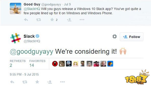 流行团队协作Slack正考虑推Win10 Mobile通用应用