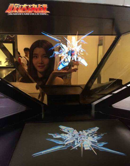 《敢达决战》征服CJ观众：3D成像机体展超抢眼