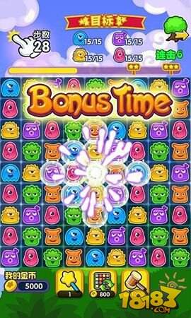 全民消消乐童话般的奇幻浪漫 画面Q萌可爱