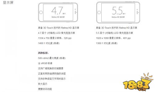 iPhone6s参数配置怎么样 苹果6s参数配置明细