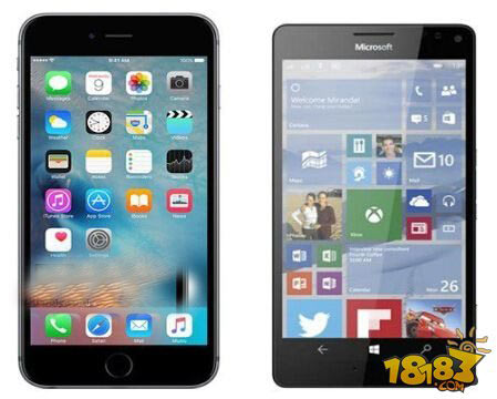 苹果iPhone6s Plus与Lumia950 XL规格对比