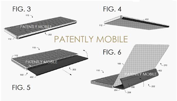 微软专利曝光Surface键盘盖另类设计