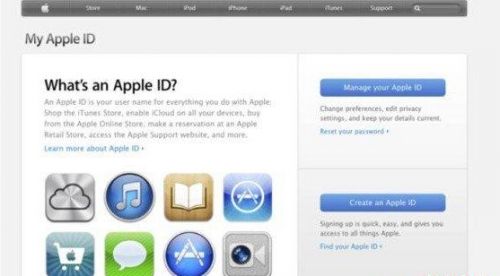 apple id密码忘了怎么办 苹果id密码忘记怎么取回