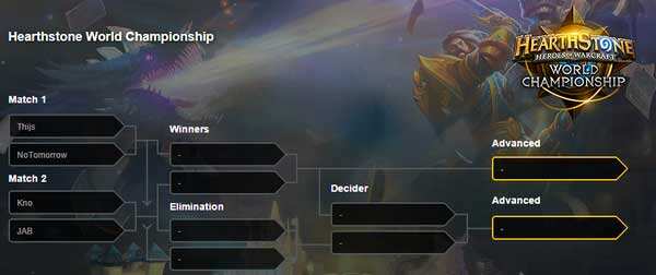 炉石传说世界锦标赛分组名单出炉