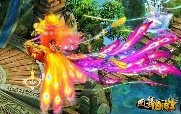 坐骑也会cosplay 凤舞断魂坐骑幻化炫无边