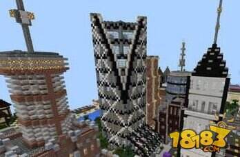 我的世界手机版0.12.0 Pinnacle City建筑存档下载