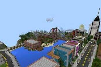 我的世界手机版0.12.0 Pinnacle City建筑存档下载