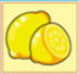 果蔬连连看切开的柠檬