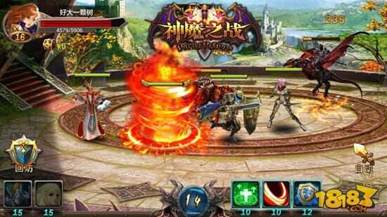神魔之战12月17日删档内测火爆开启