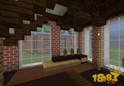 我的世界红砖别墅欧式风格地图下载