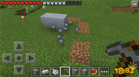 我的世界手机版新手教程:矿洞与矿物
