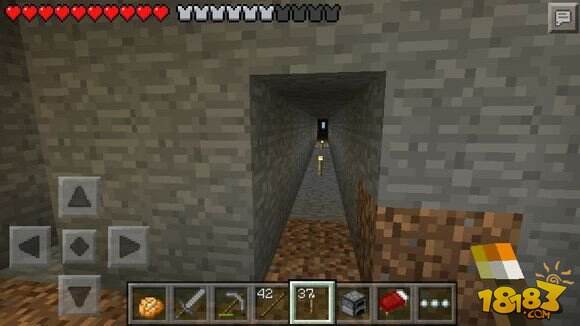 我的世界手机版新手教程:矿洞与矿物
