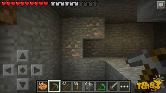 我的世界手机版新手教程:矿洞与矿物