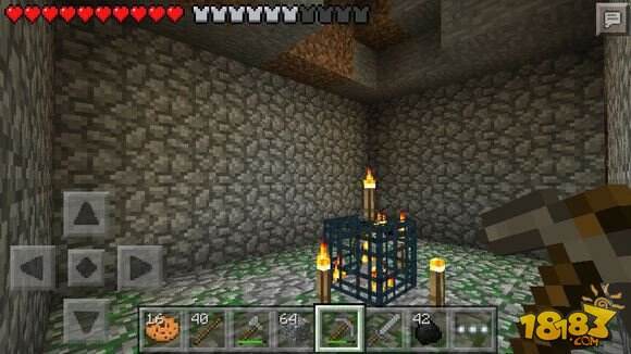 我的世界手机版新手教程:矿洞与矿物