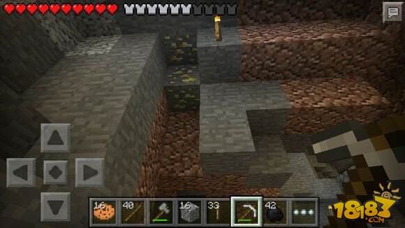 我的世界手机版新手教程:矿洞与矿物