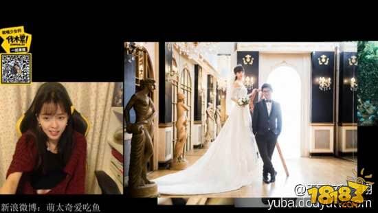 板娘直播和会长婚纱照多张美图鉴赏