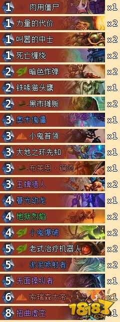 炉石传说TS周报45期：难移撼动的咆哮德