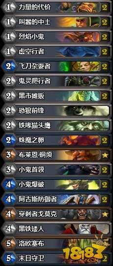 炉石传说TS周报47期：不变的卡组食物链