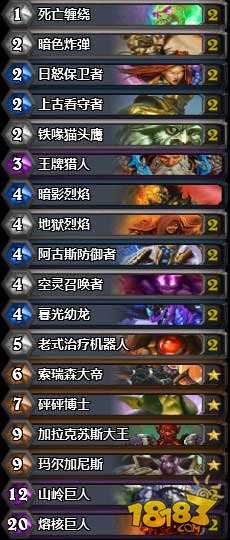 炉石传说TS周报47期：不变的卡组食物链