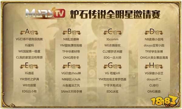 MHL炉石传说全明星邀请赛第二日战报