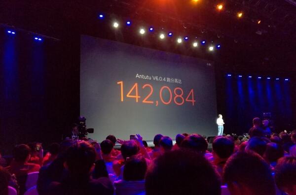 小米5手机新品发布：骁龙820跑分超过14万