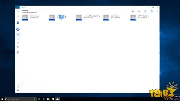 Build2016新装备曝光：Win10 UWP版OneDrive