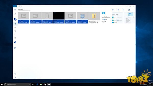 Build2016新装备曝光：Win10 UWP版OneDrive