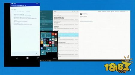 完美Win10移动版Continuum：用电脑当配件