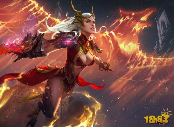 自由之战新英雄不死火凤帕丽斯技能属性解析