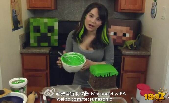 保存友谊之船 美女教你做方块蛋糕