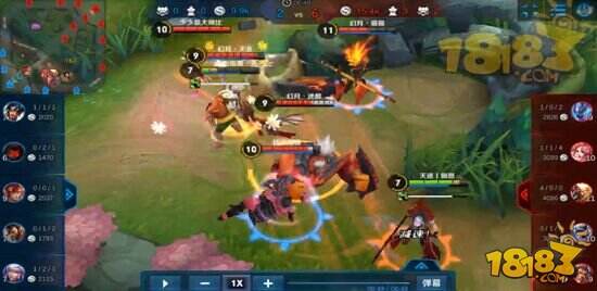 王者荣耀18183小组赛 创、星辰VS幻月迷城实况