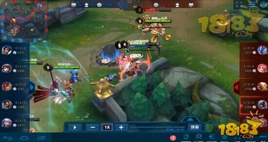 王者荣耀18183小组赛 创、星辰VS幻月迷城实况