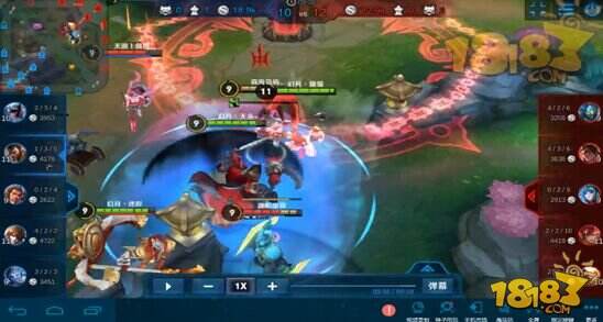 王者荣耀18183小组赛 创、星辰VS幻月迷城实况