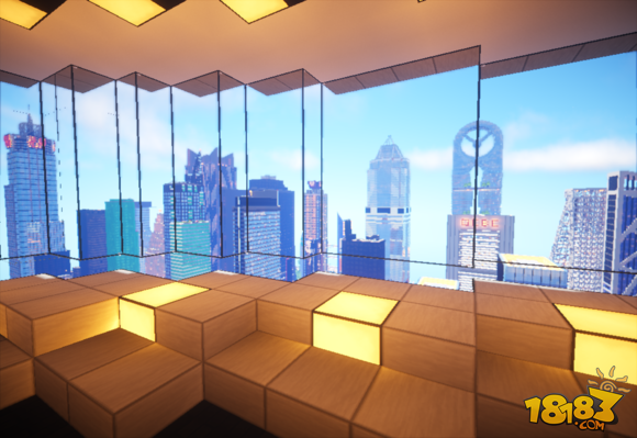 我的世界建筑展示:纽约时代广场