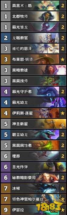 炉石传说TS周报52期:战士进入T1阵营