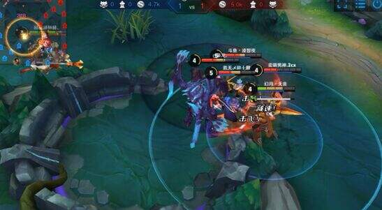 孙尚香收割模式启动 16强幻月VS华竞实况