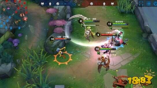 孙尚香收割模式启动 16强幻月VS华竞实况