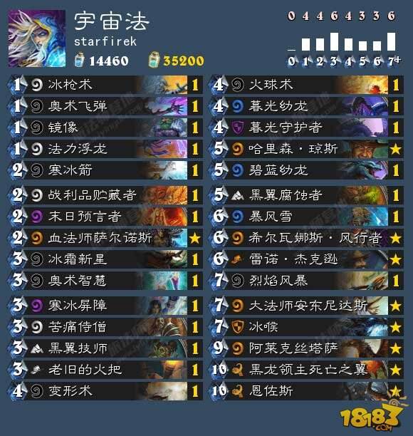 炉石传说标准模式宇宙流卡组构筑教学