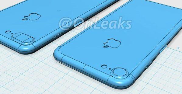 苹果iPhone7Plus后壳设计图曝光：大白带没了