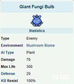 泰拉瑞亚真菌花苞出现地区及属性详解 真菌花苞掉落什么