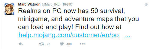 Marc:PC版本的Realms新增50个地图