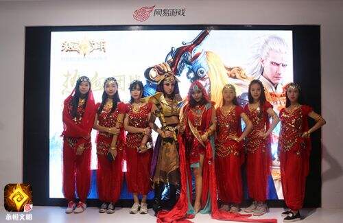 惊现埃及艳后T台走秀 《永恒文明》华丽亮相ChinaJoy