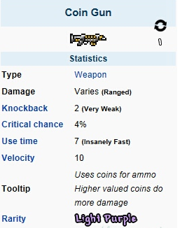 泰拉瑞亚硬币枪ID和获得方法 硬币枪怎么获得